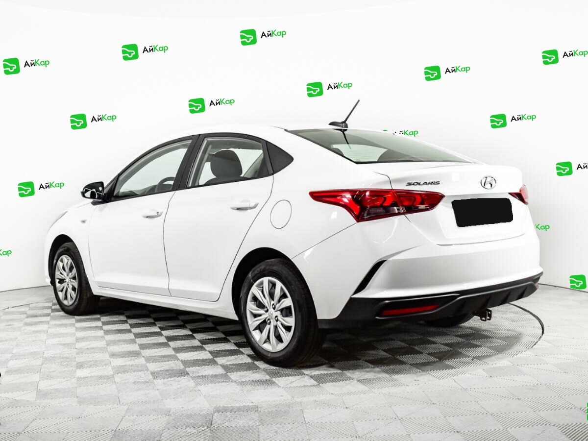 Hyundai Solaris с пробегом — 2021 год. Фото: #5