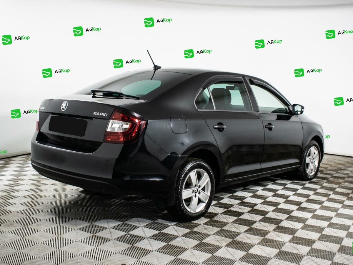Skoda Rapid с пробегом — 2019 год. Фото: #4