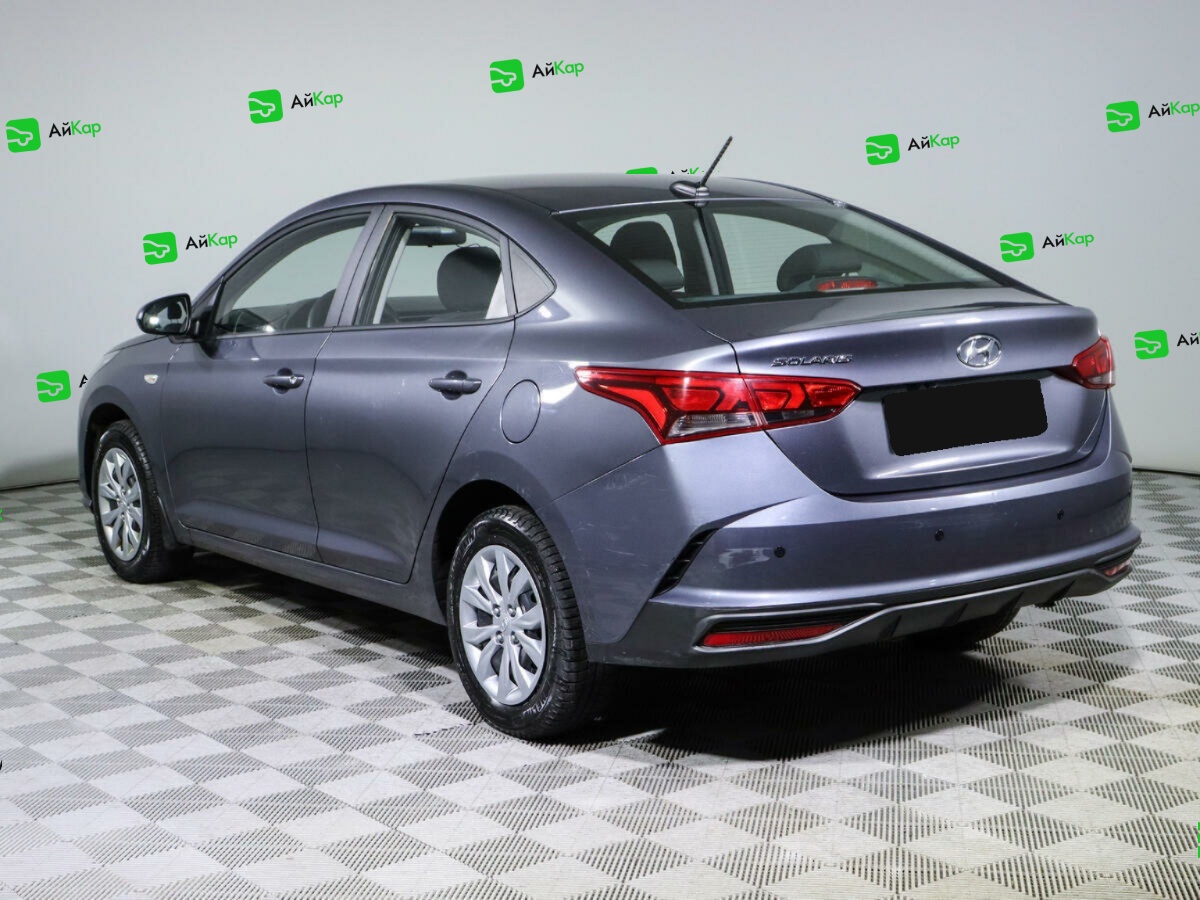 Hyundai Solaris с пробегом — 2021 год. Фото: #5