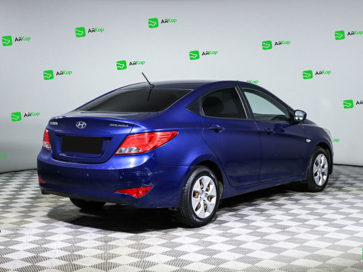 Hyundai Solaris с пробегом — 2015 год. Фото: #4