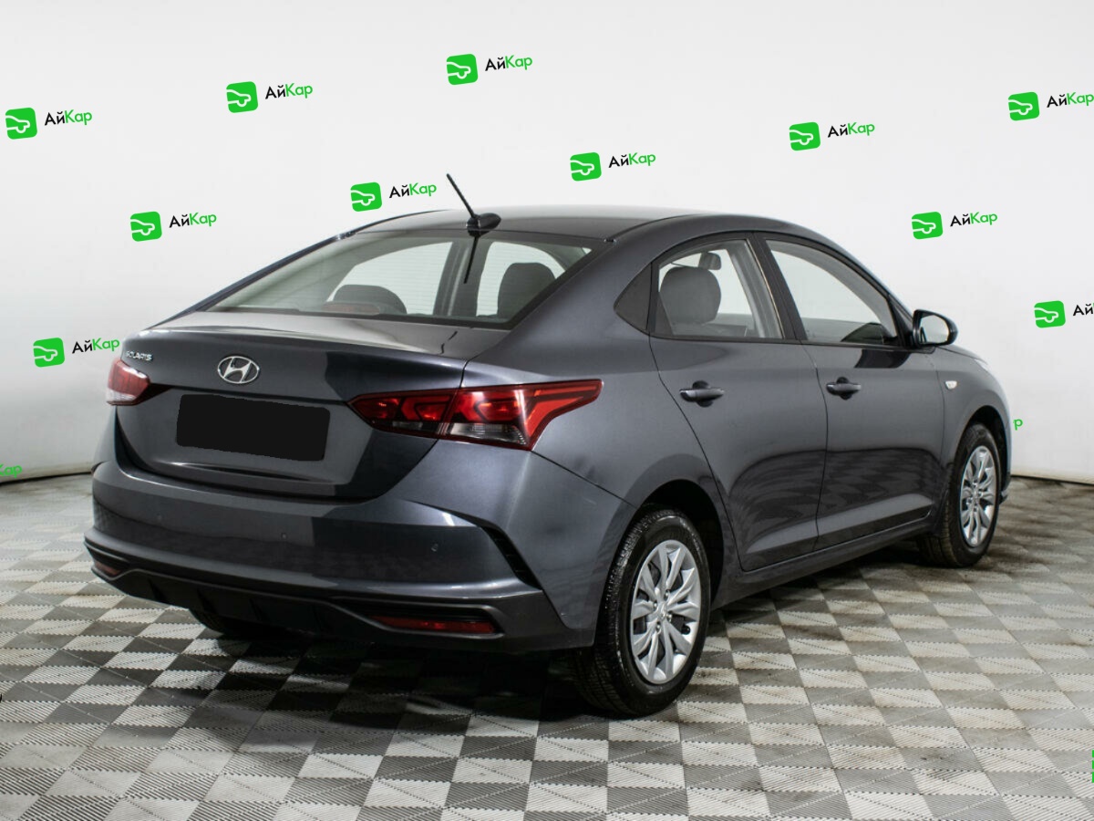 Hyundai Solaris с пробегом — 2021 год. Фото: #3