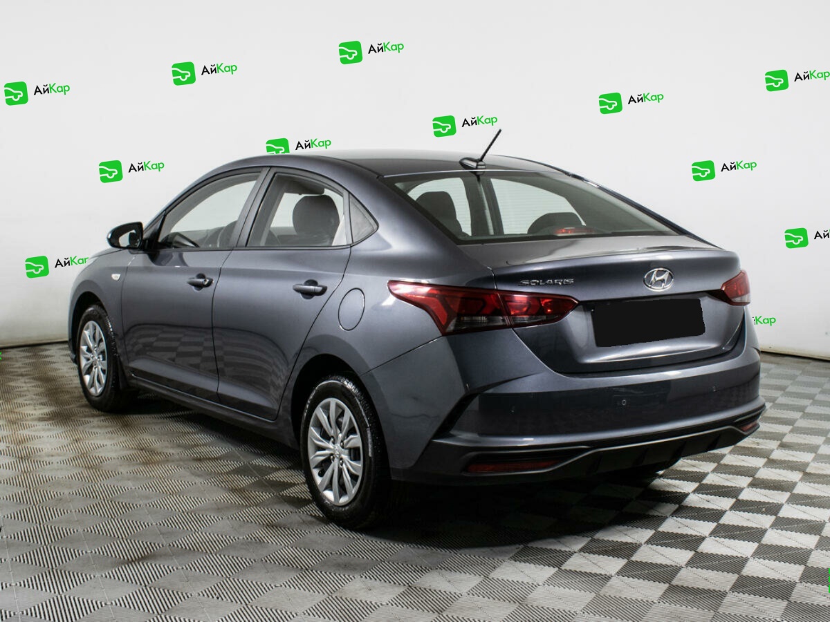 Hyundai Solaris с пробегом — 2021 год. Фото: #5