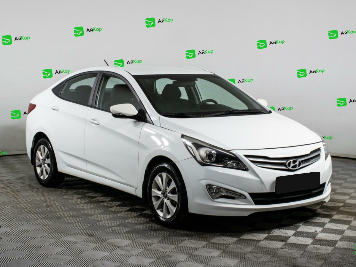 Hyundai Solaris с пробегом — 2016 год. Фото: #2