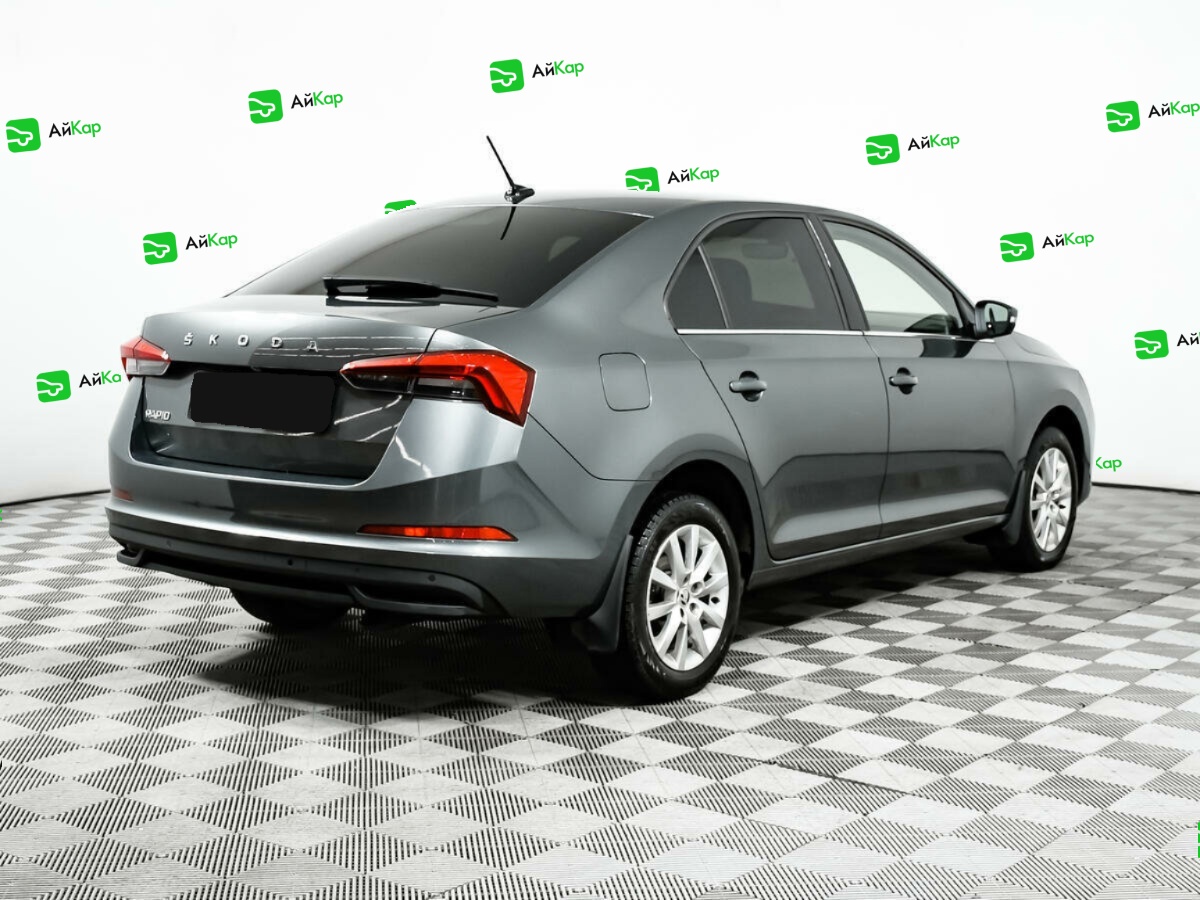 Skoda Rapid с пробегом — 2020 год. Фото: #4