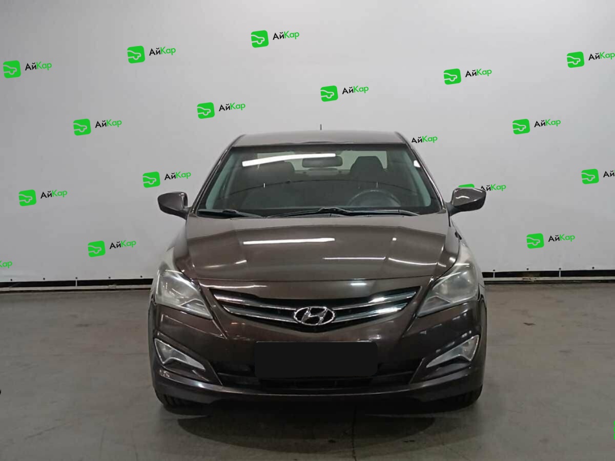 Hyundai Solaris с пробегом — 2016 год. Фото: #1