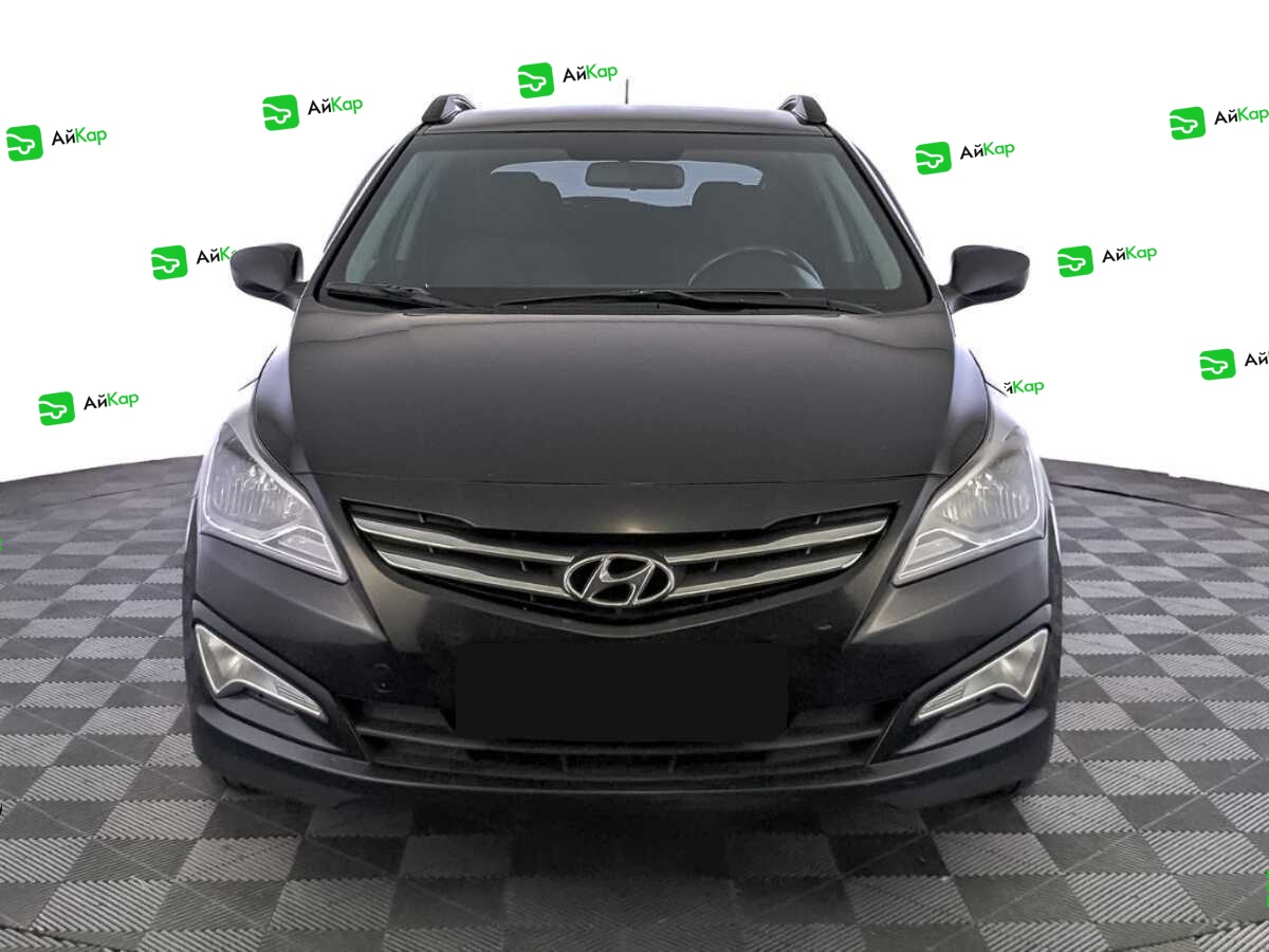 Hyundai Solaris с пробегом — 2015 год. Фото: #1