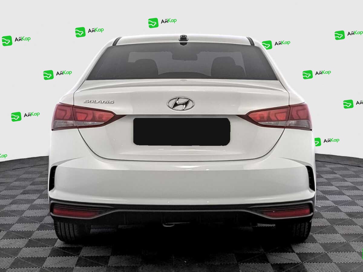 Hyundai Solaris с пробегом — 2022 год. Фото: #5