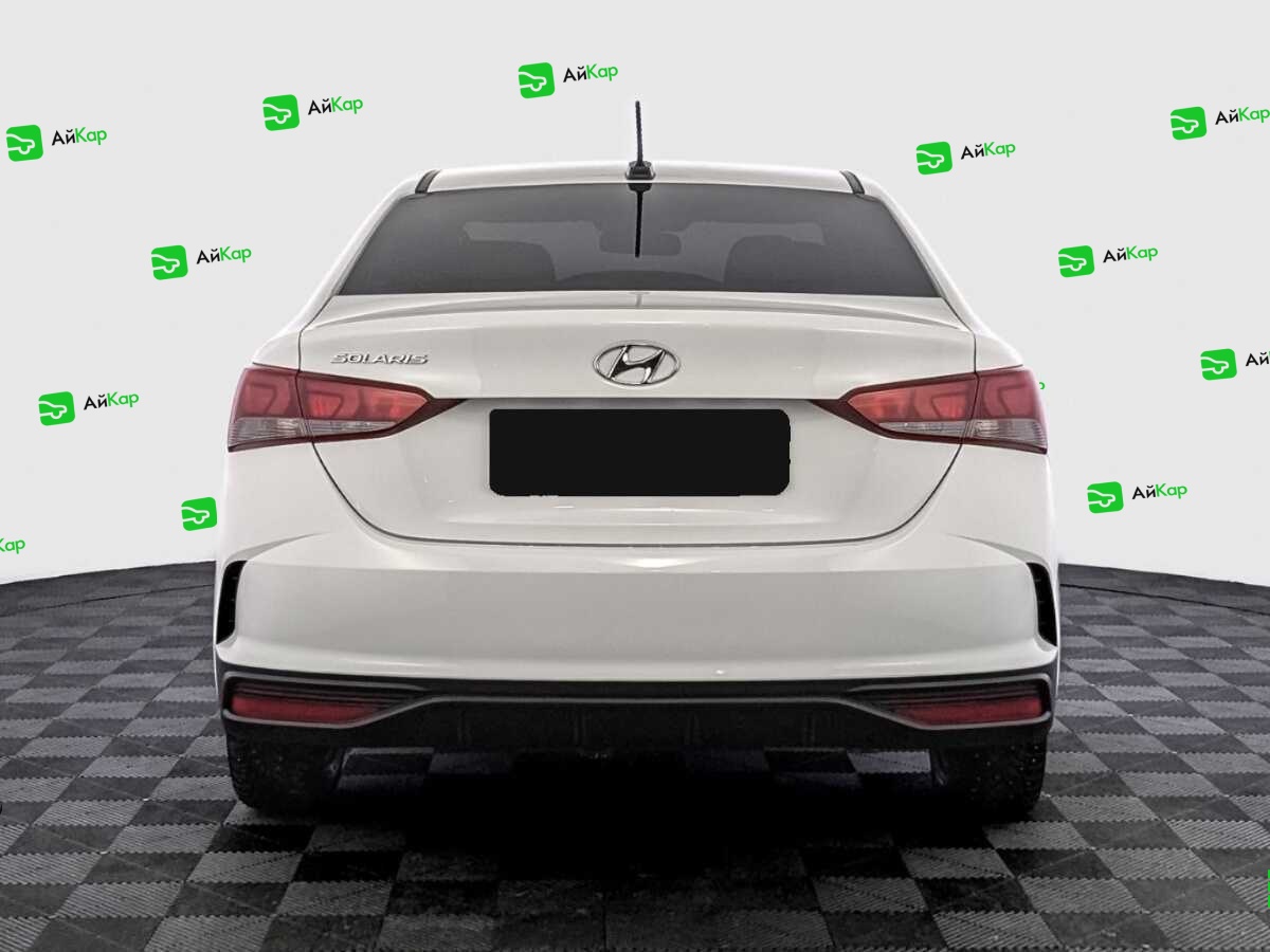 Hyundai Solaris с пробегом — 2022 год. Фото: #5