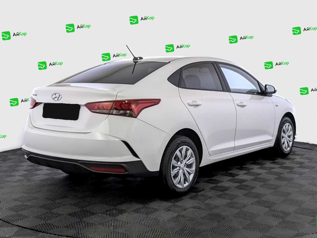 Hyundai Solaris с пробегом — 2022 год. Фото: #4