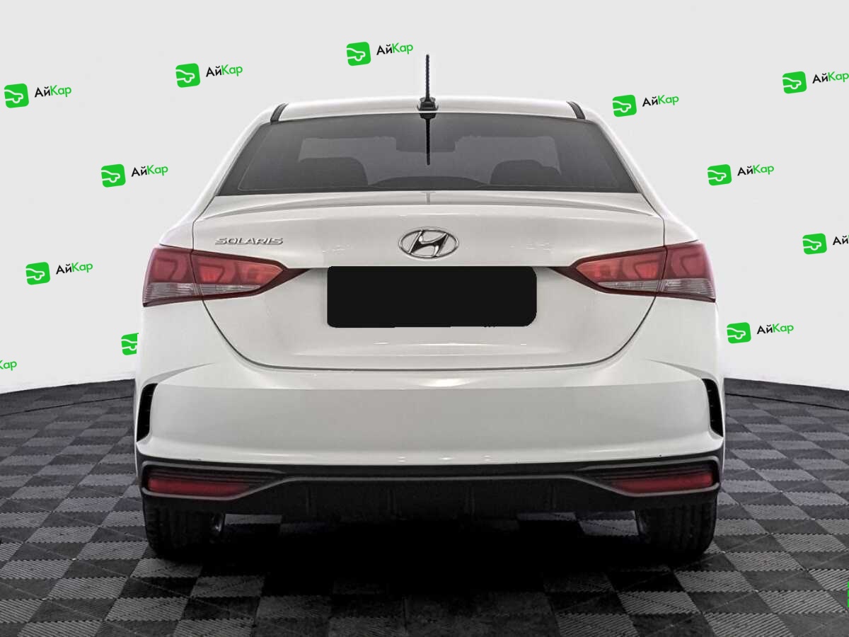 Hyundai Solaris с пробегом — 2022 год. Фото: #5