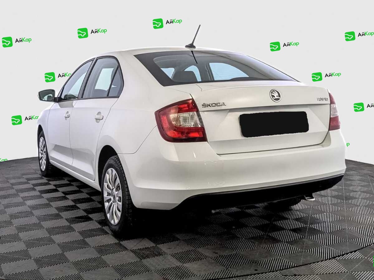 Skoda Rapid с пробегом — 2019 год. Фото: #6