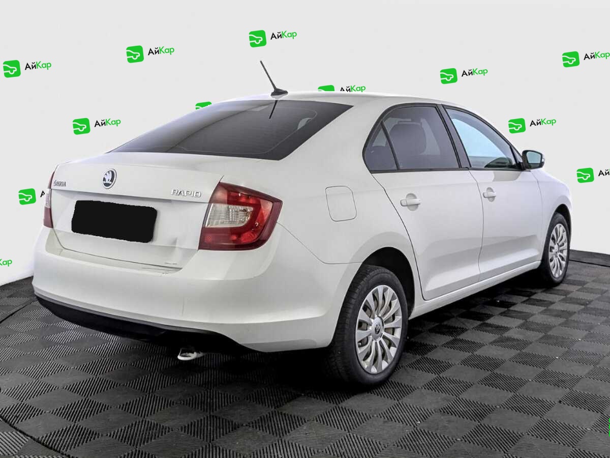 Skoda Rapid с пробегом — 2019 год. Фото: #4
