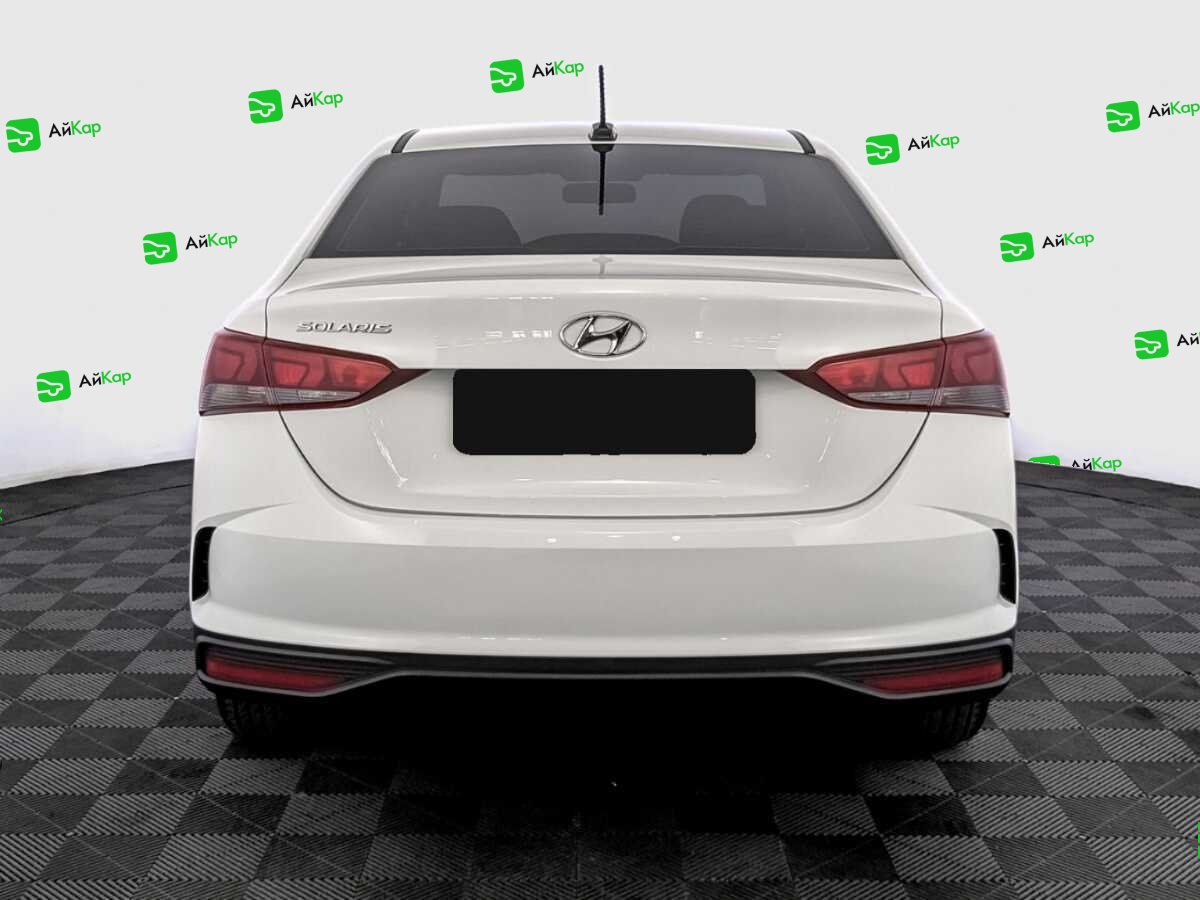 Hyundai Solaris с пробегом — 2022 год. Фото: #5