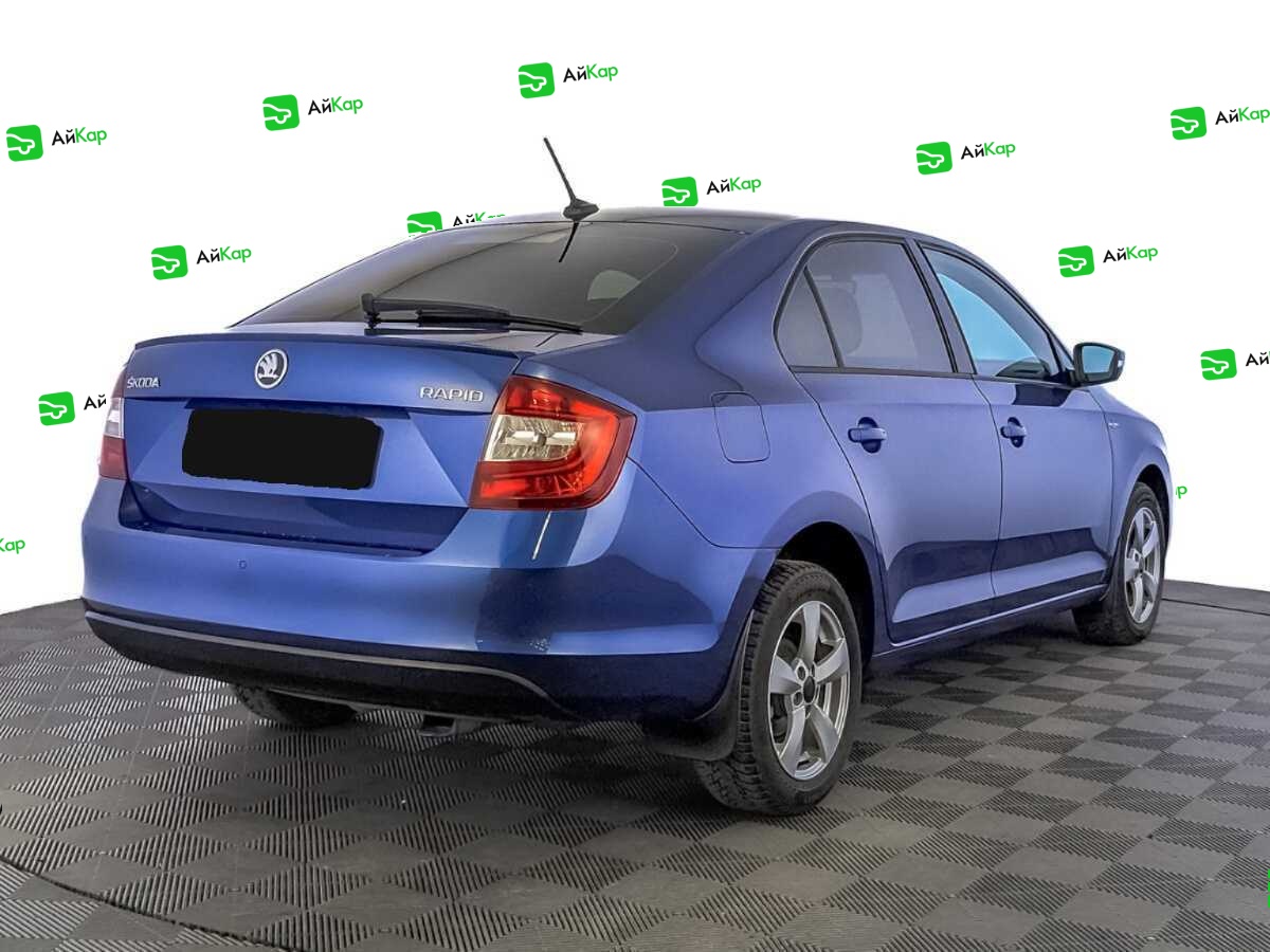 Skoda Rapid с пробегом — 2019 год. Фото: #4
