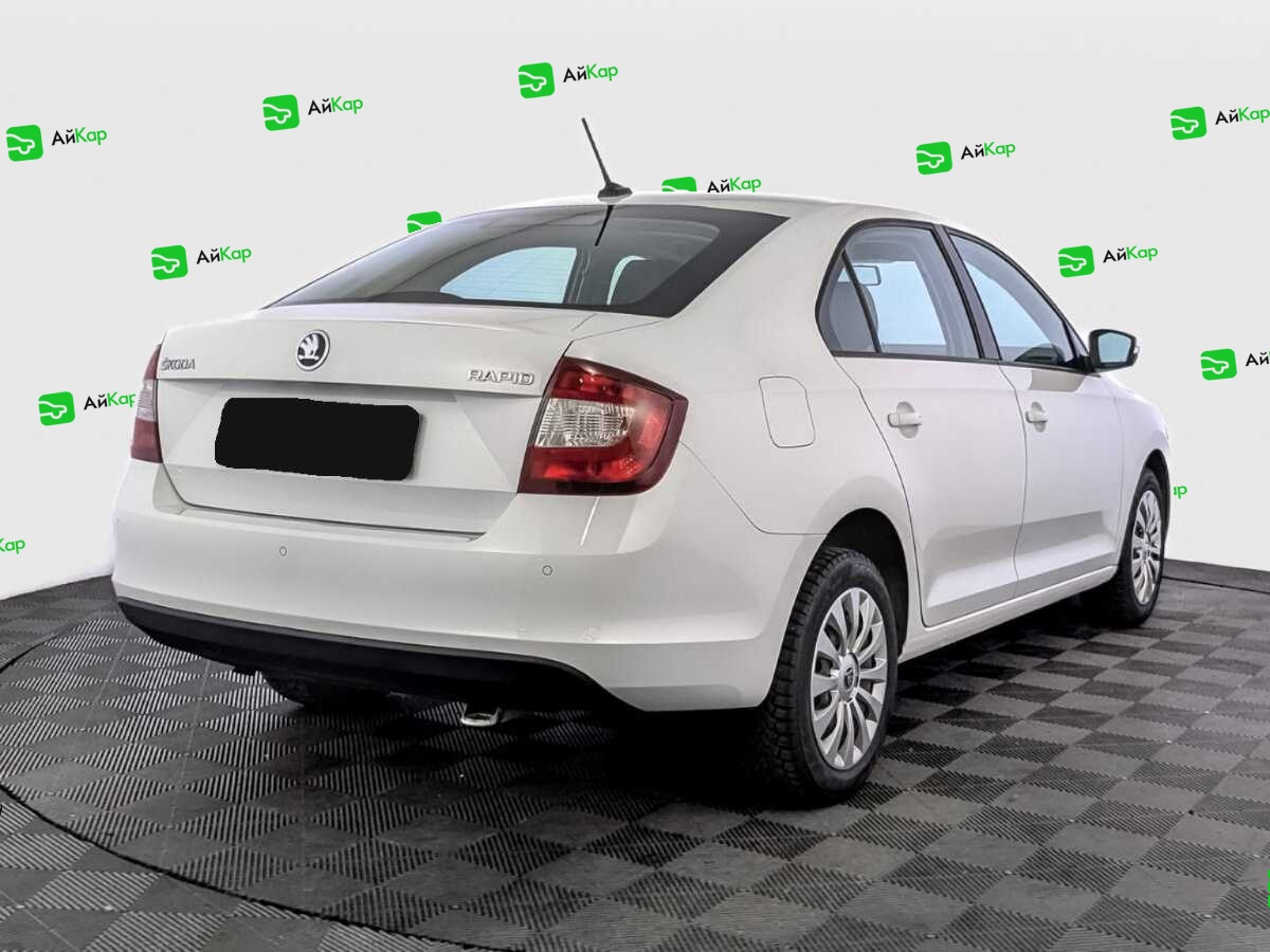 Skoda Rapid с пробегом — 2019 год. Фото: #4