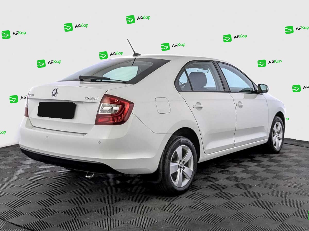 Skoda Rapid с пробегом — 2018 год. Фото: #4