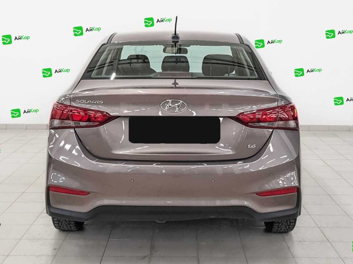 Hyundai Solaris с пробегом — 2018 год. Фото: #5