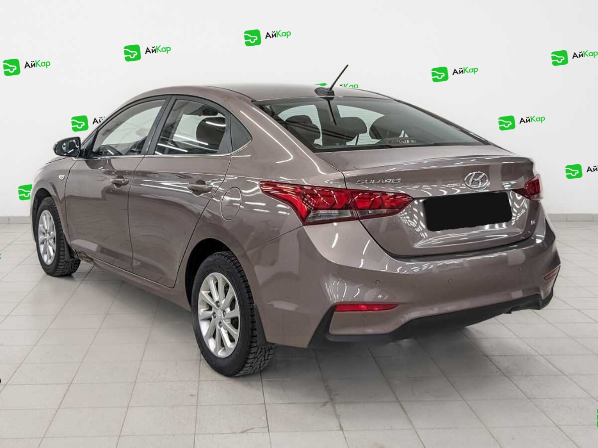 Hyundai Solaris с пробегом — 2018 год. Фото: #6