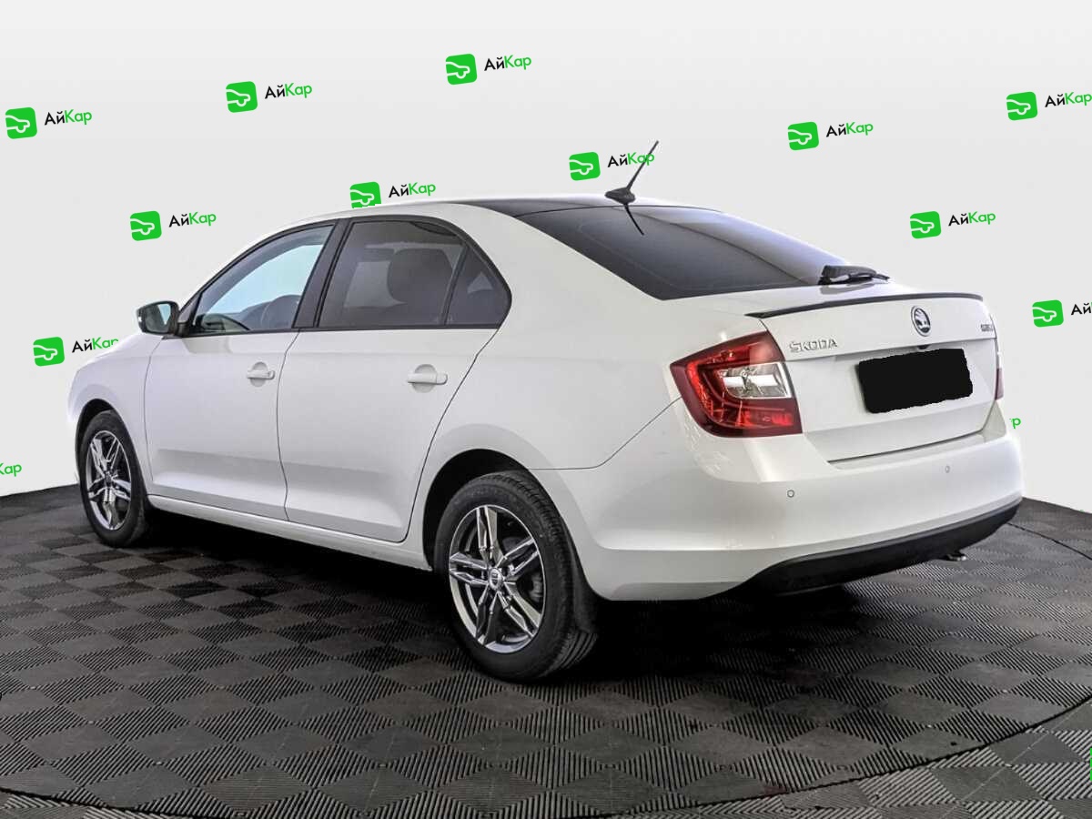 Skoda Rapid с пробегом — 2019 год. Фото: #6