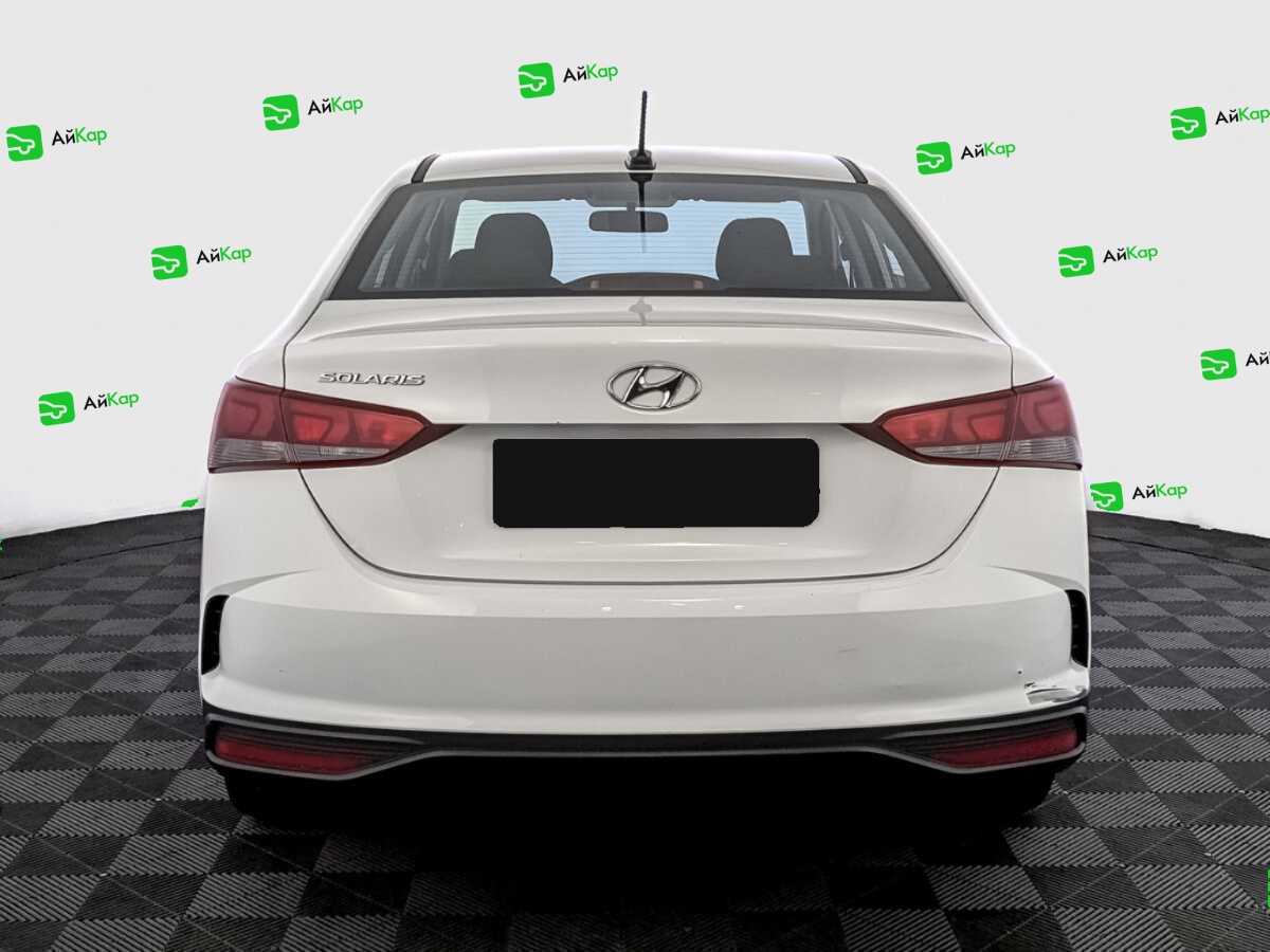 Hyundai Solaris с пробегом — 2021 год. Фото: #5