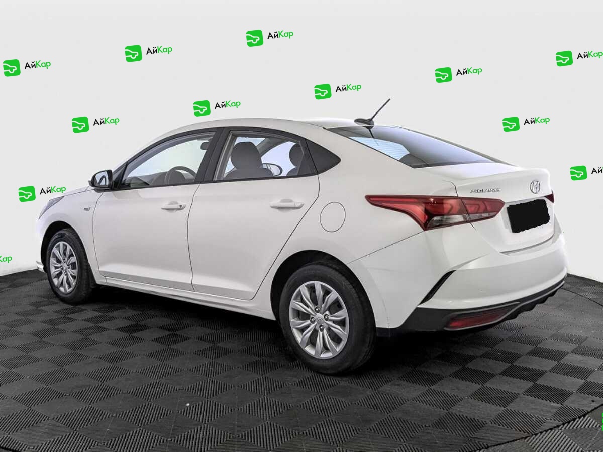 Hyundai Solaris с пробегом — 2021 год. Фото: #6