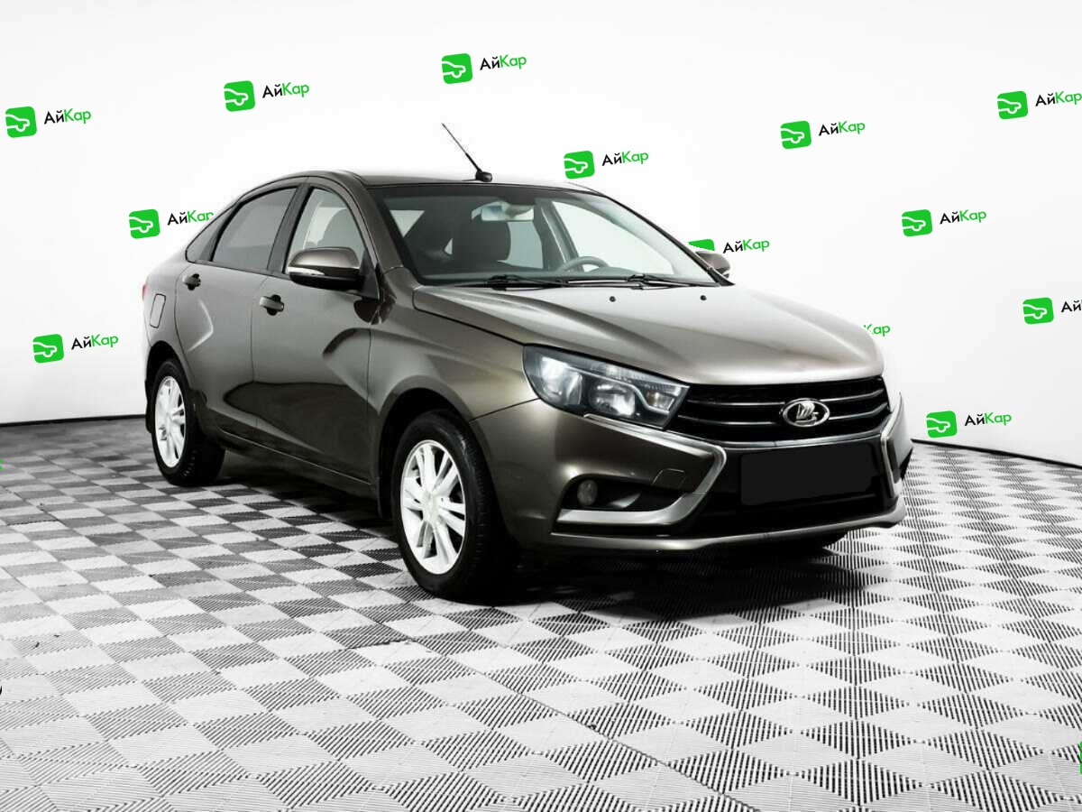 Lada (ВАЗ) Vesta с пробегом — 2017 год. Фото: #2