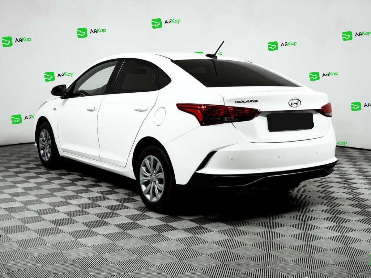 Hyundai Solaris с пробегом — 2020 год. Фото: #6