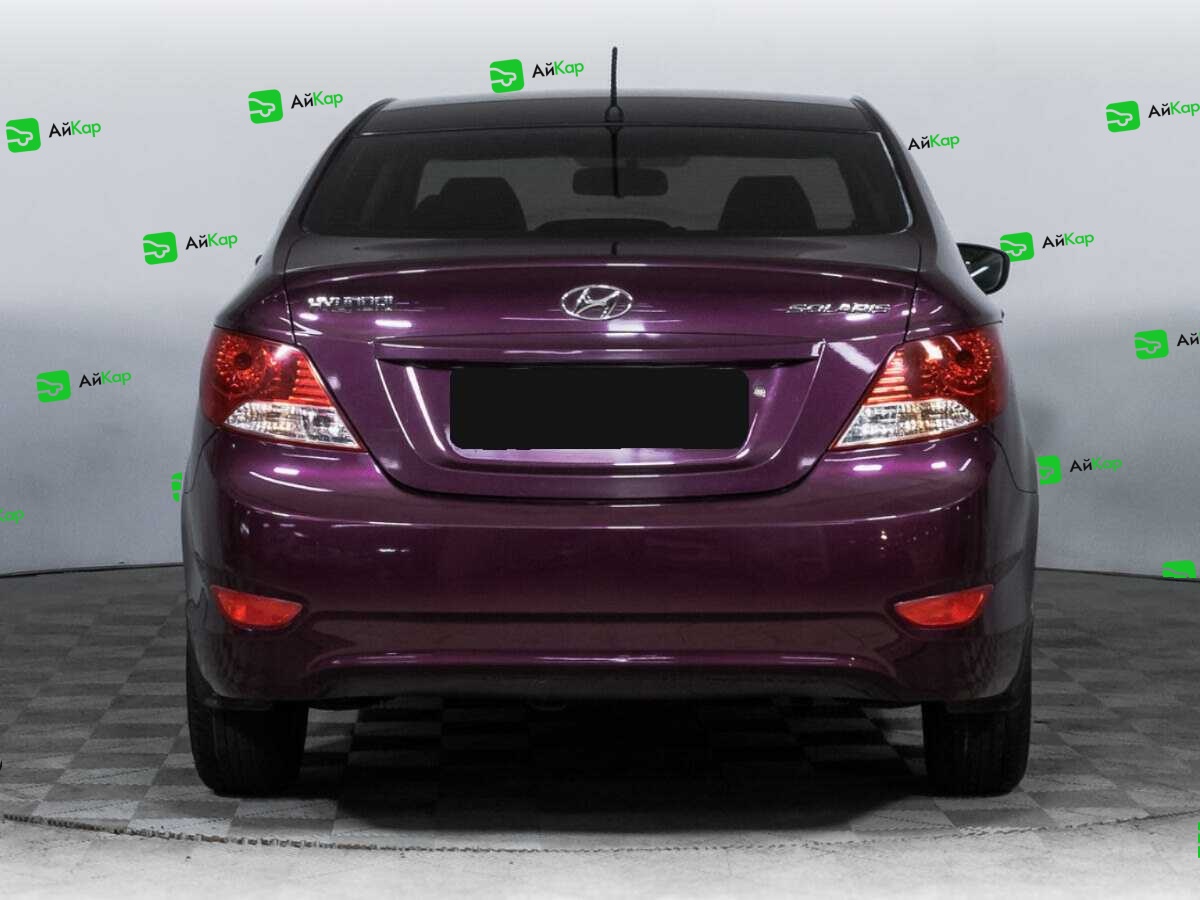 Hyundai Solaris с пробегом — 2014 год. Фото: #5