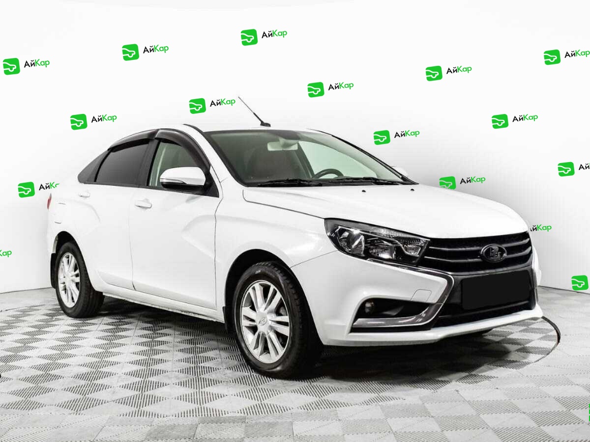 Lada (ВАЗ) Vesta с пробегом — 2016 год. Фото: #2