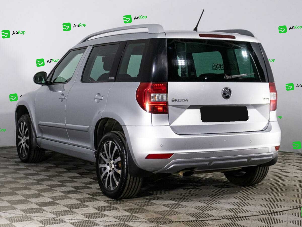 Skoda Yeti с пробегом — 2015 год. Фото: #6