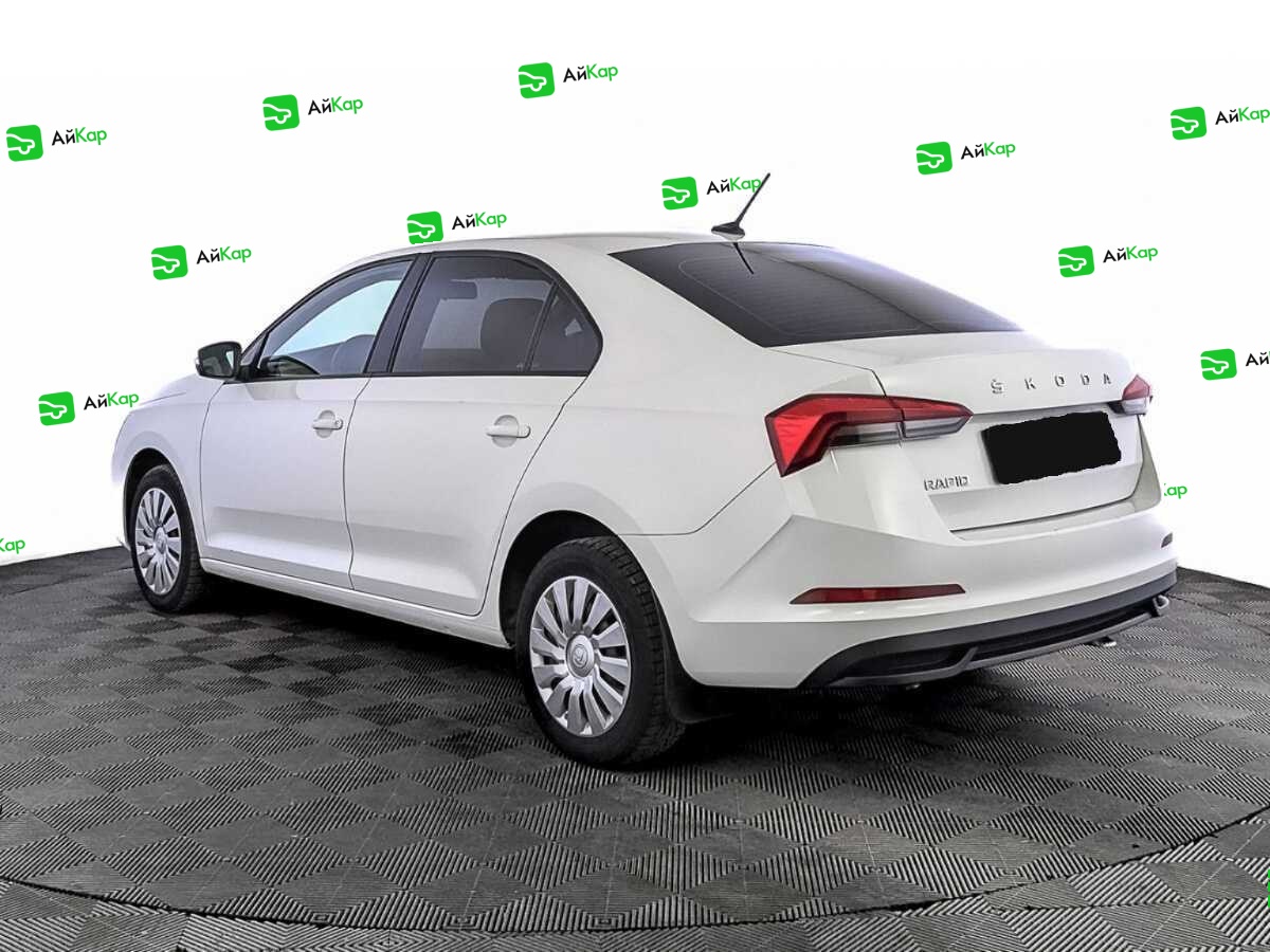 Skoda Rapid с пробегом — 2020 год. Фото: #6