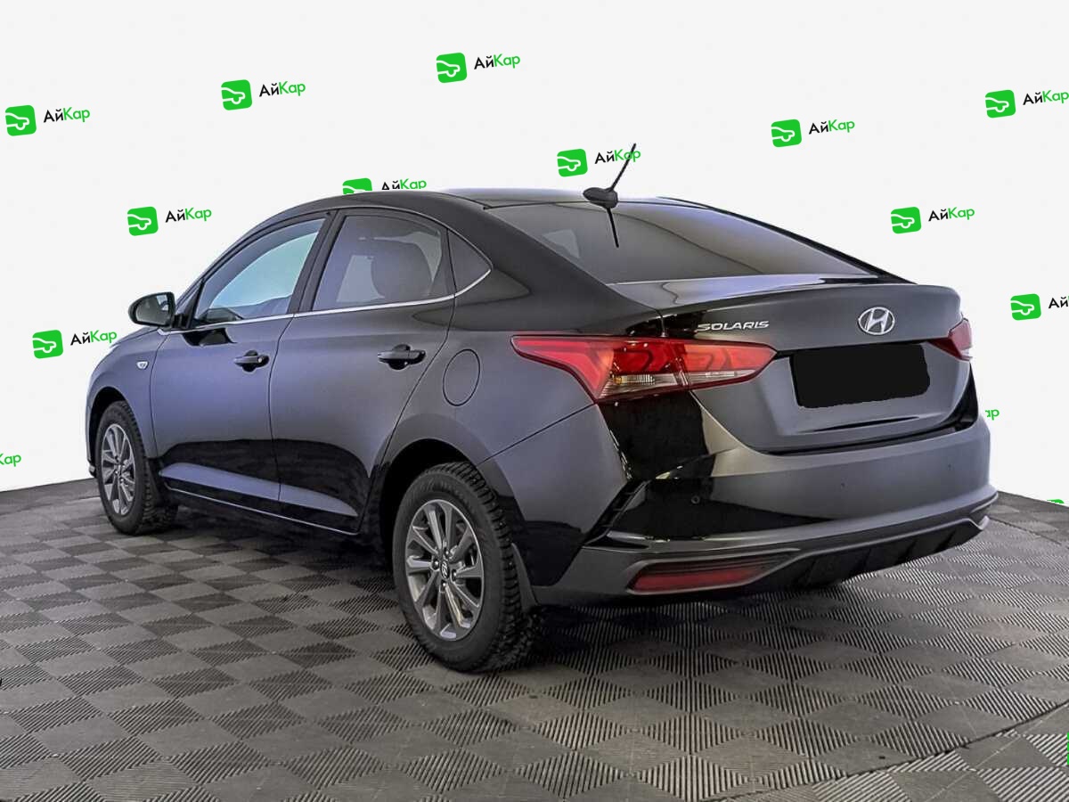 Hyundai Solaris с пробегом — 2021 год. Фото: #6