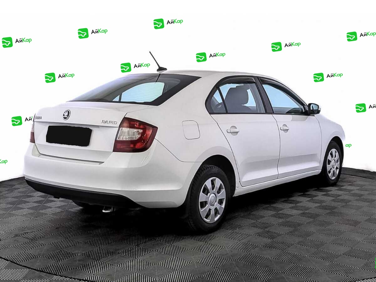 Skoda Rapid с пробегом — 2019 год. Фото: #4