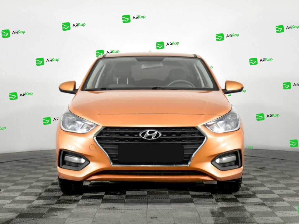 Hyundai Solaris с пробегом — 2017 год. Фото: #1