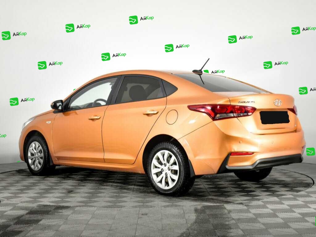 Hyundai Solaris с пробегом — 2017 год. Фото: #6