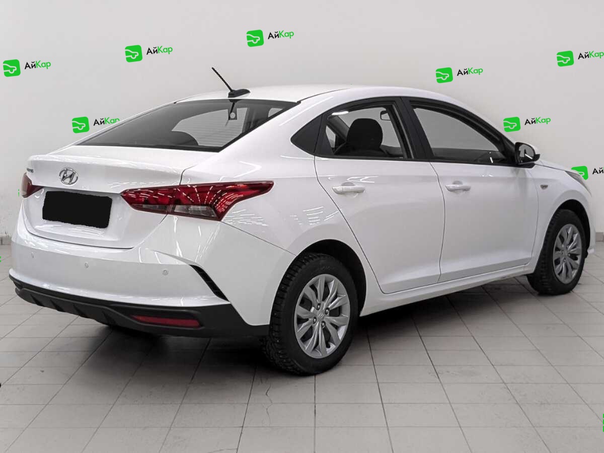 Hyundai Solaris с пробегом — 2021 год. Фото: #4