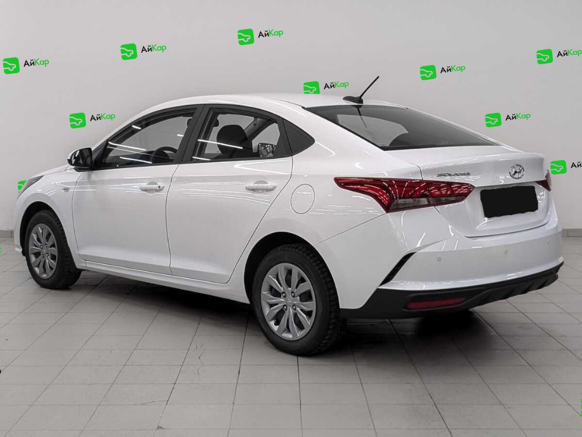 Hyundai Solaris с пробегом — 2021 год. Фото: #6