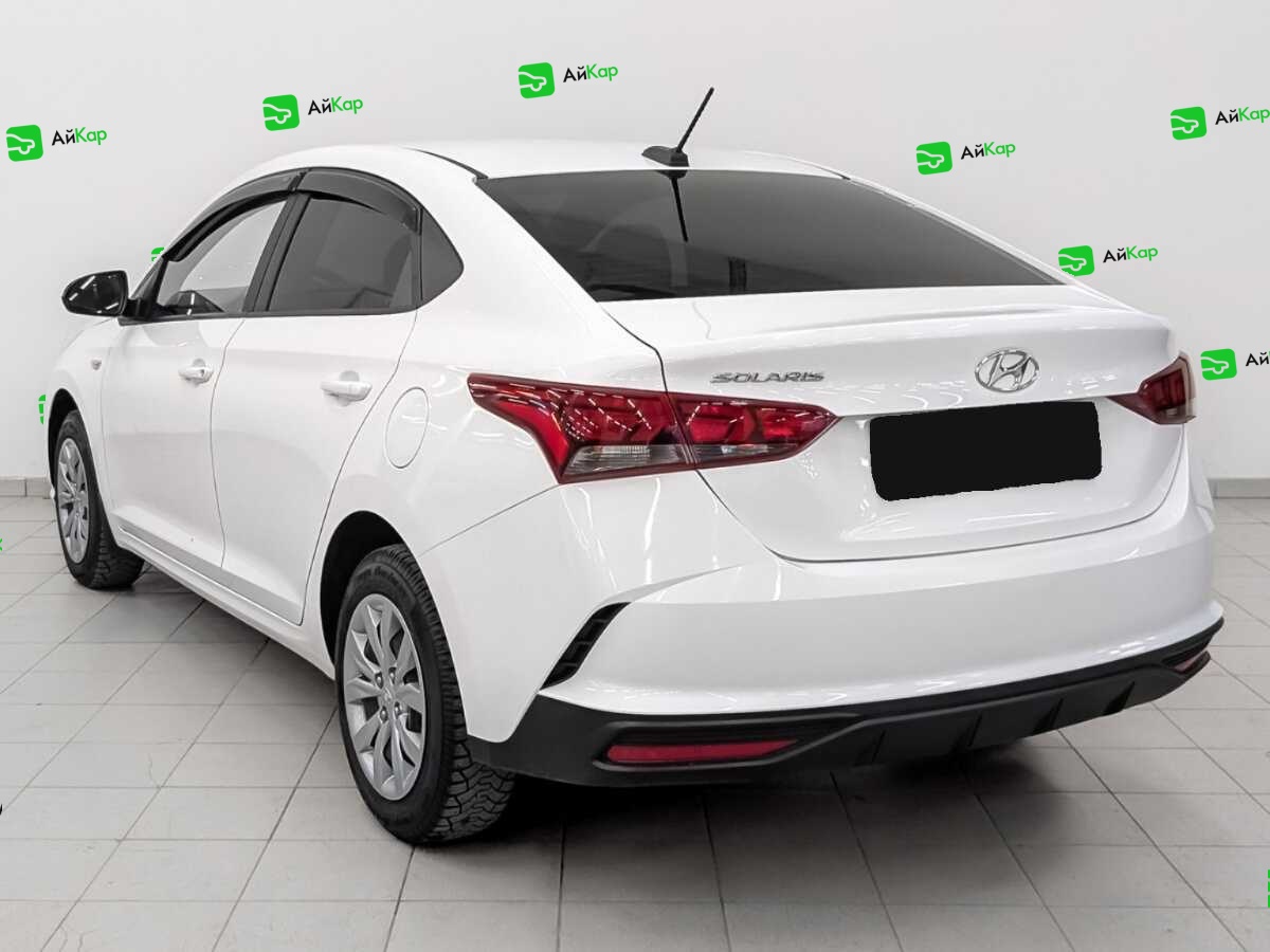 Hyundai Solaris с пробегом — 2021 год. Фото: #6