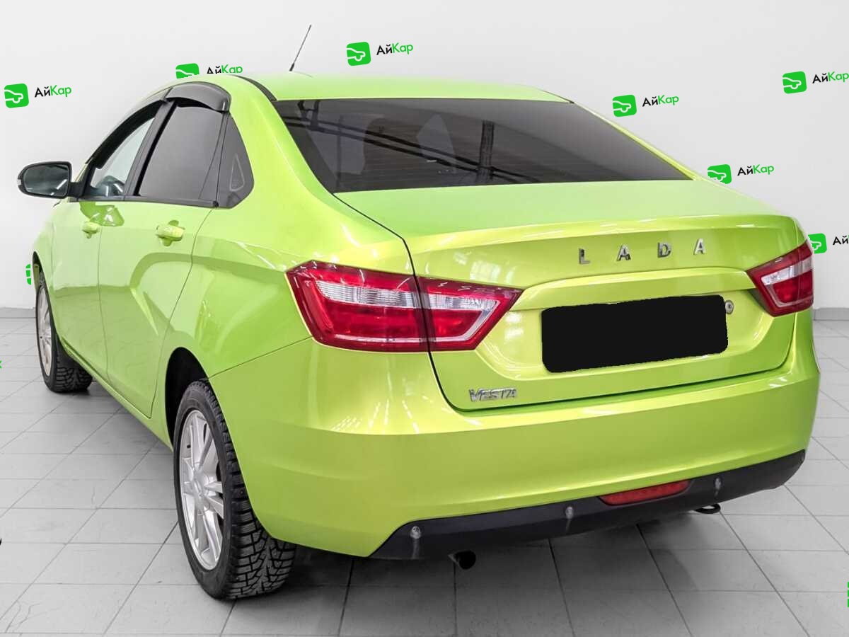 Lada (ВАЗ) Vesta с пробегом — 2016 год. Фото: #6