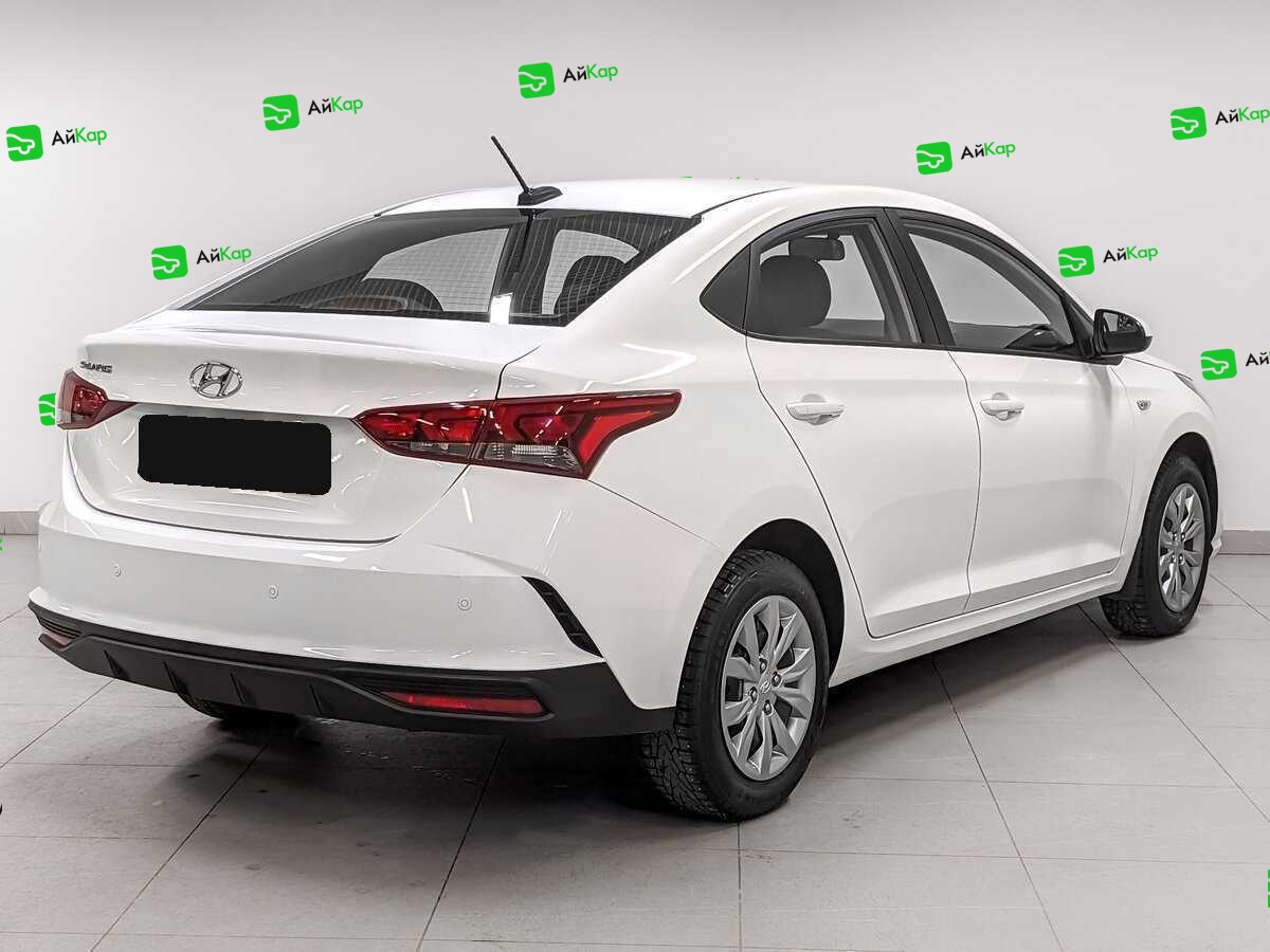 Hyundai Solaris с пробегом — 2021 год. Фото: #4
