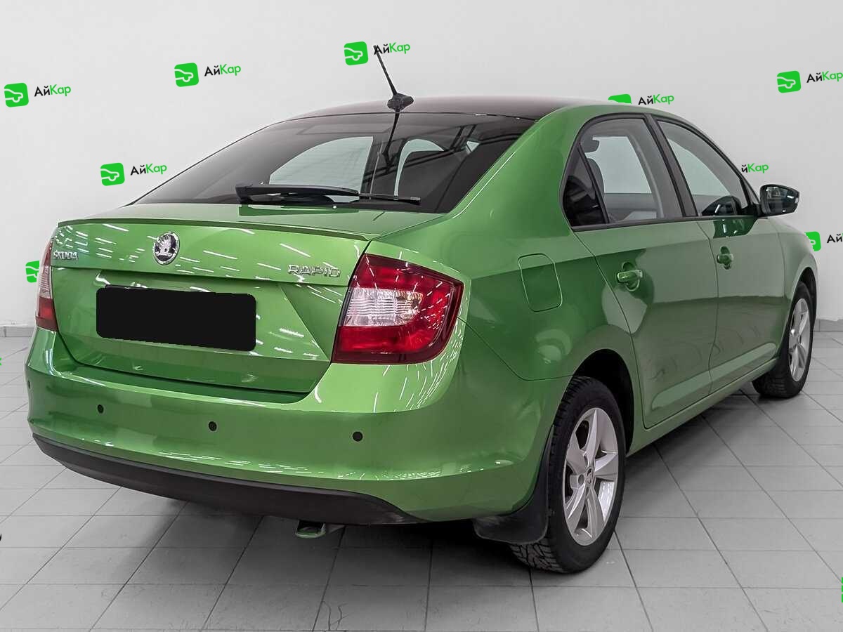 Skoda Rapid с пробегом — 2018 год. Фото: #4