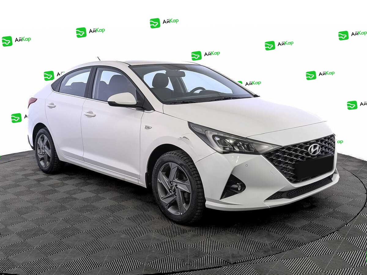 Hyundai Solaris с пробегом — 2021 год. Фото: #2