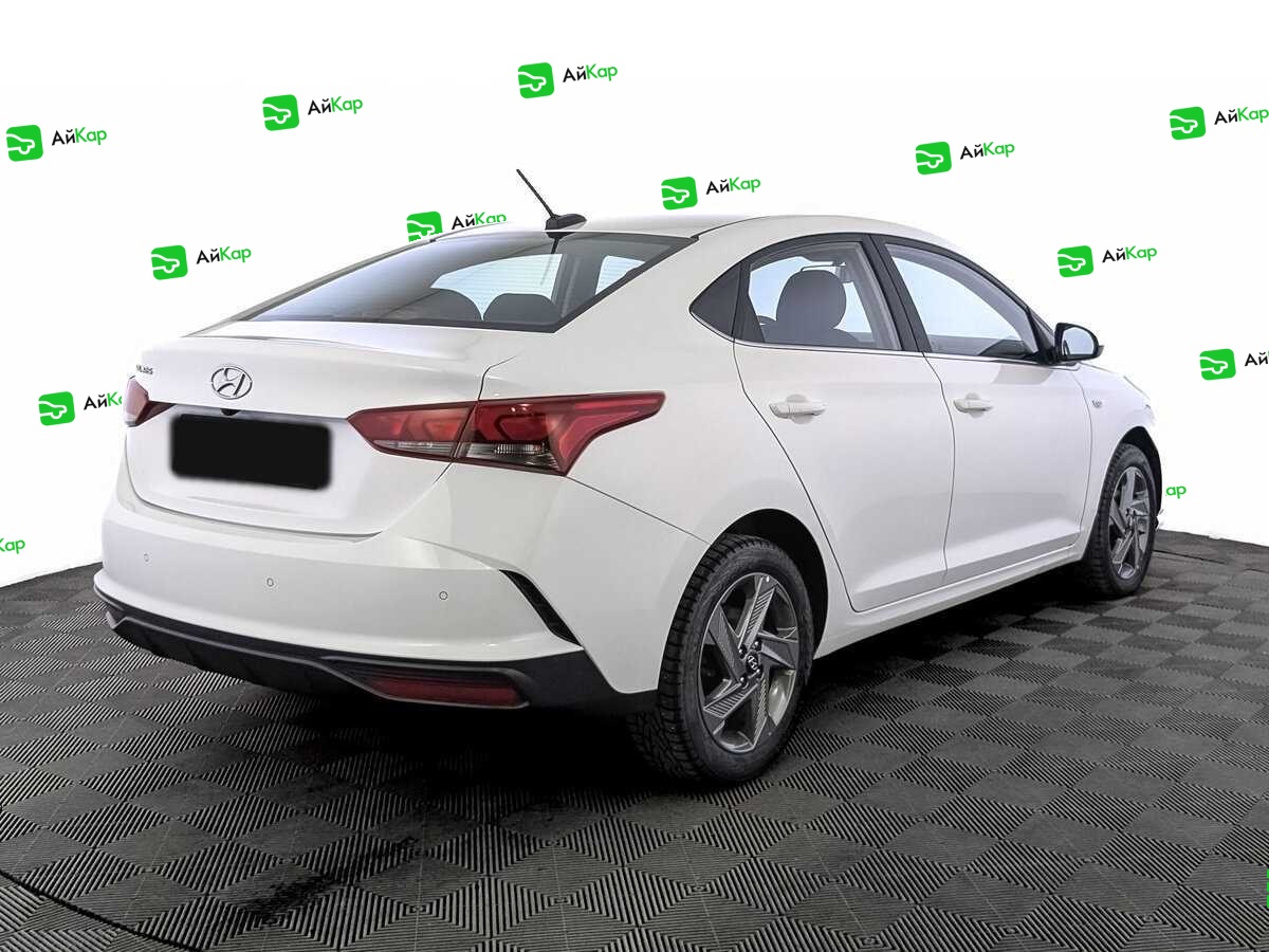 Hyundai Solaris с пробегом — 2021 год. Фото: #4