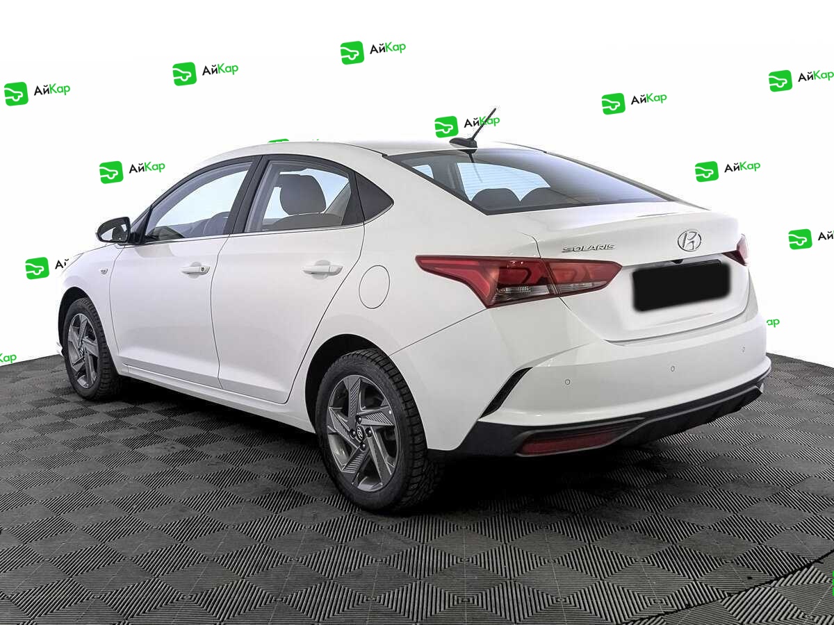 Hyundai Solaris с пробегом — 2021 год. Фото: #6