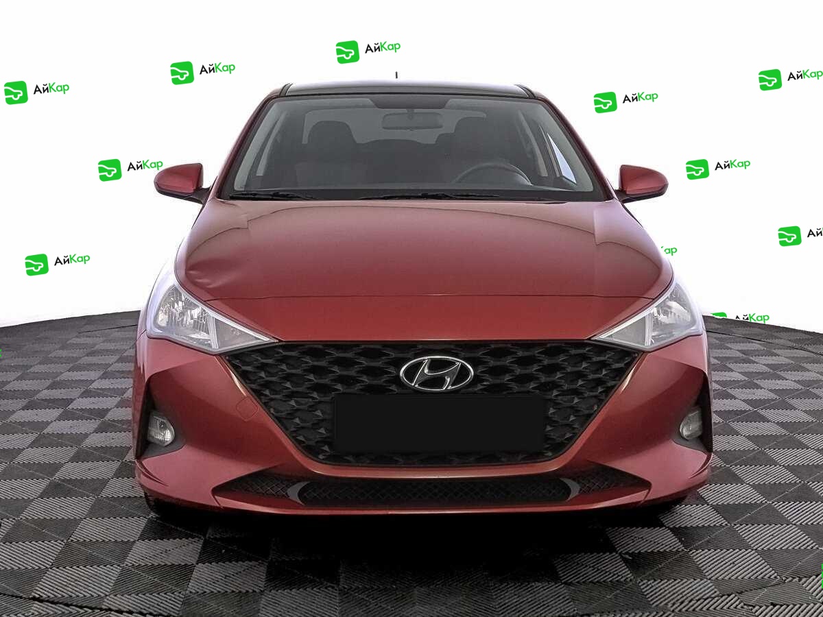 Hyundai Solaris с пробегом — 2021 год. Фото: #1