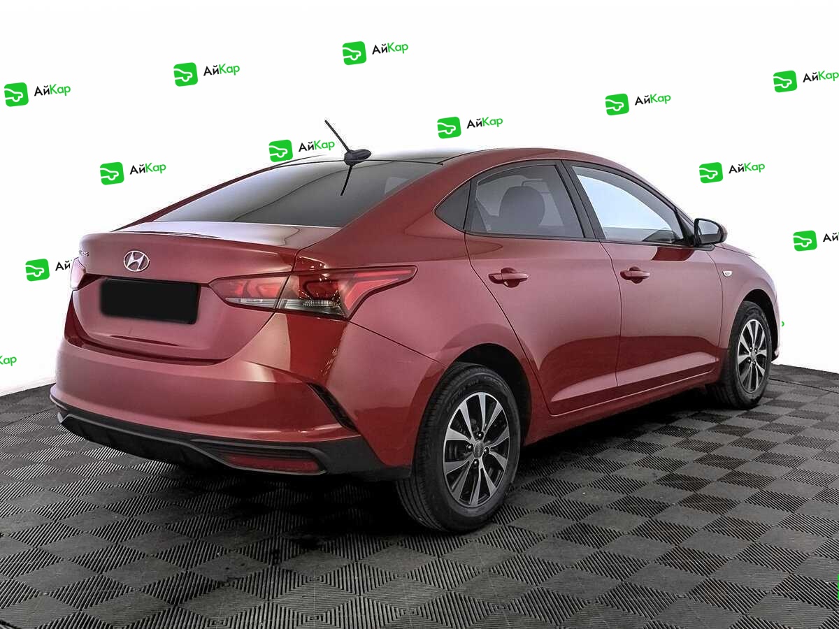 Hyundai Solaris с пробегом — 2021 год. Фото: #4