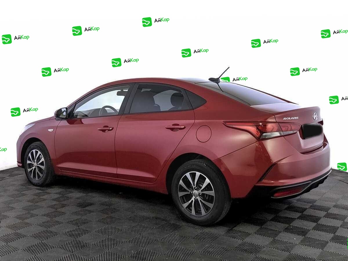 Hyundai Solaris с пробегом — 2021 год. Фото: #6