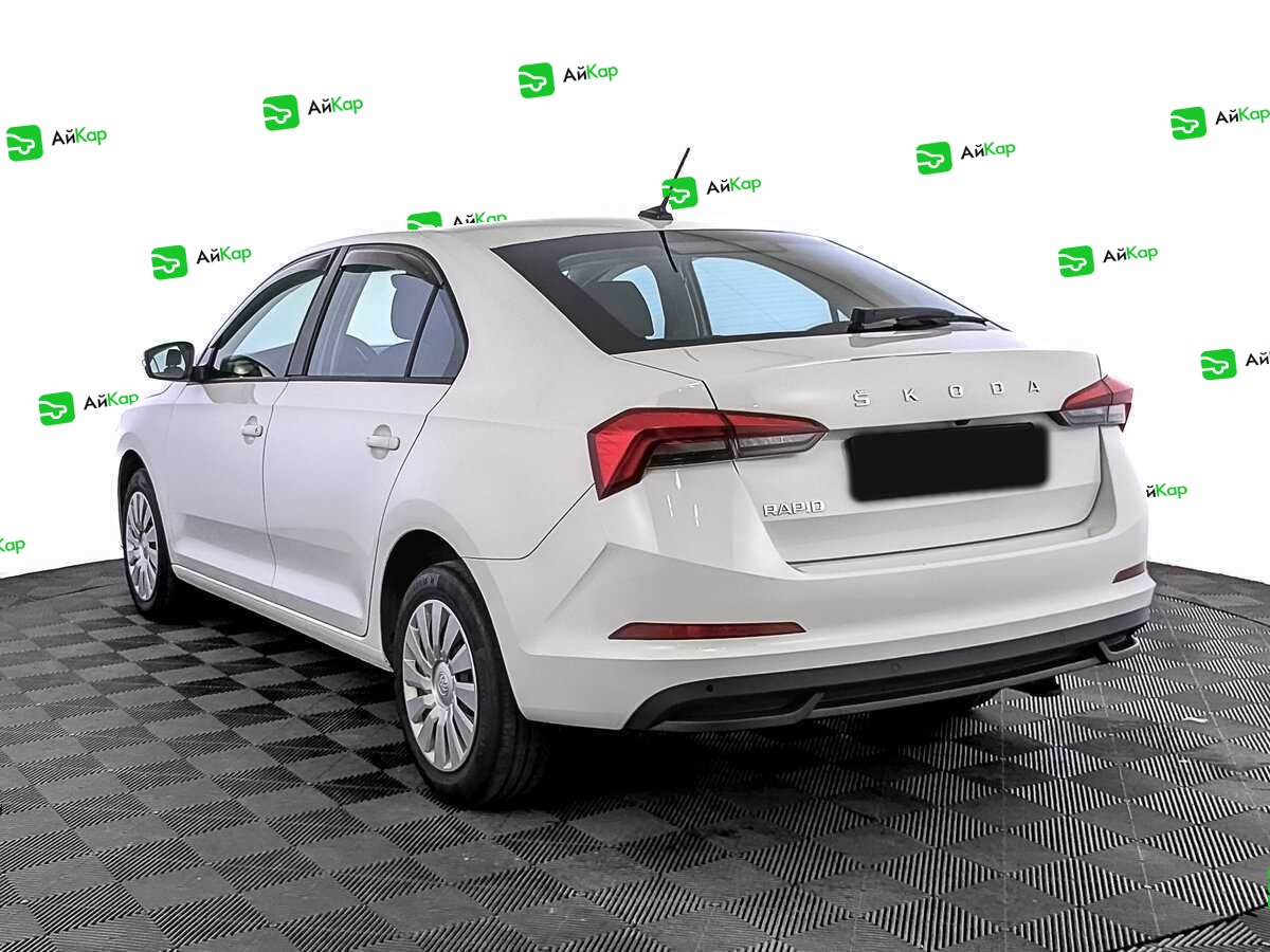 Skoda Rapid с пробегом — 2020 год. Фото: #6