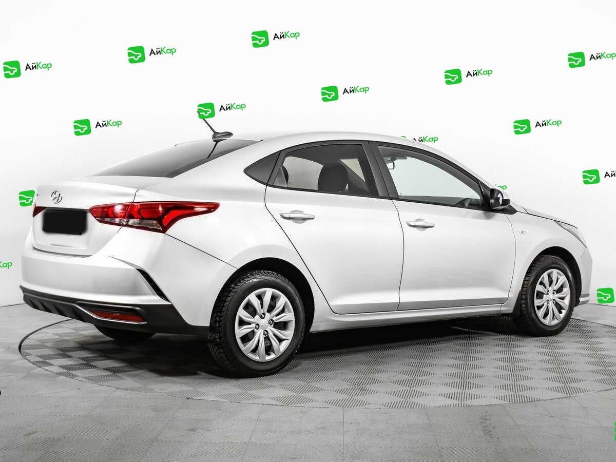 Hyundai Solaris с пробегом — 2021 год. Фото: #4