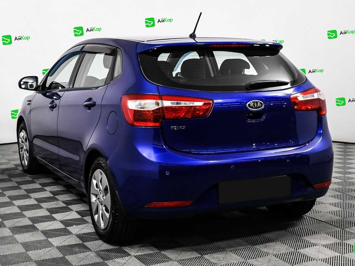 Kia Rio с пробегом — 2012 год. Фото: #6